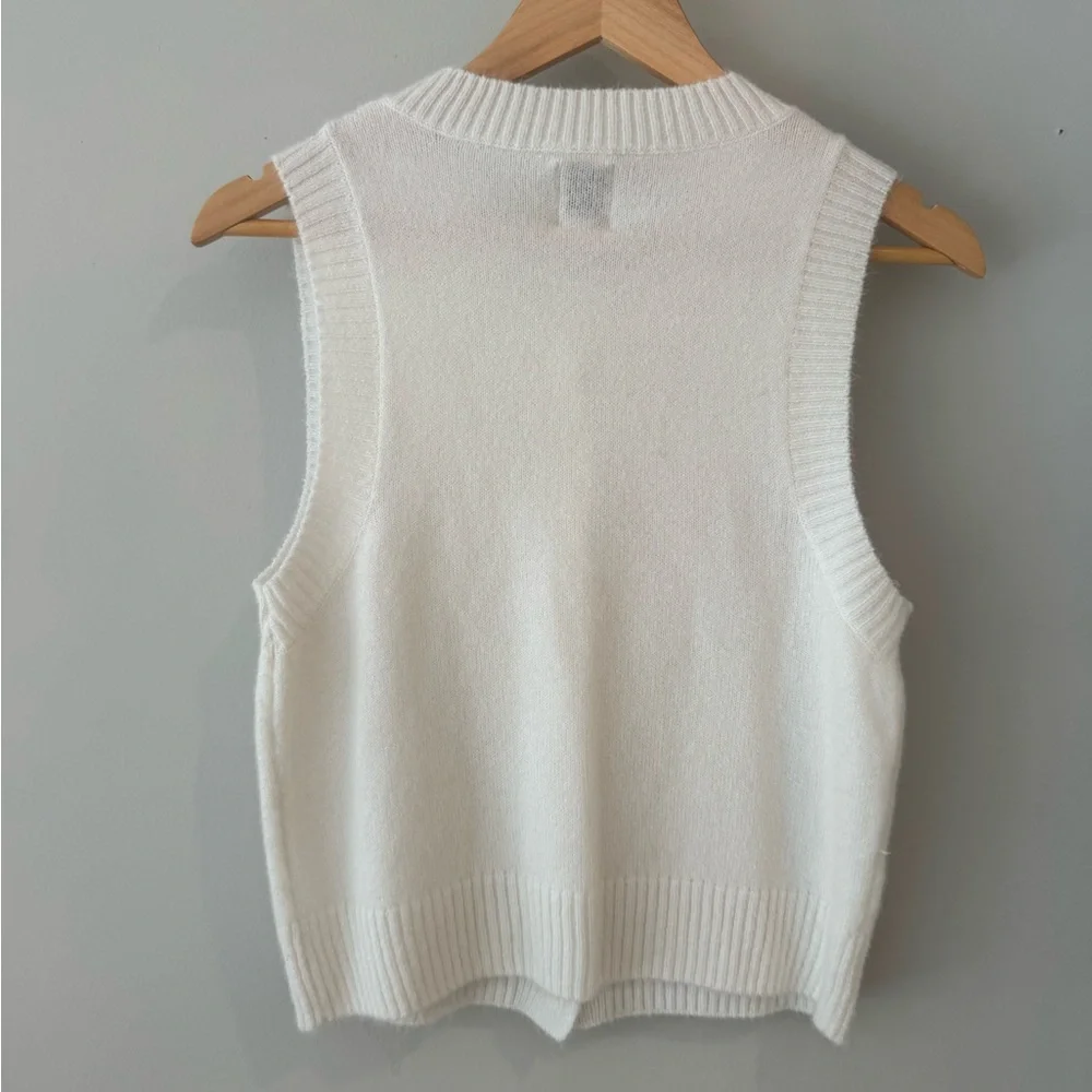 Maeve by anthropology button down sweater vest - Picture 2 of 7